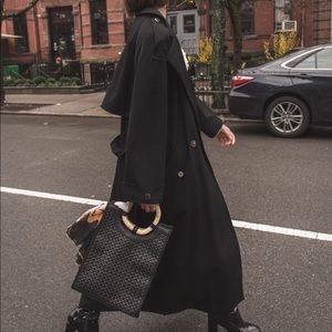 Jones New York Trench Coat in Black
